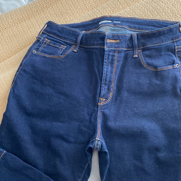 Old Navy Rockstar Super Skinny  10 tall NWOT - Picture 4 of 7